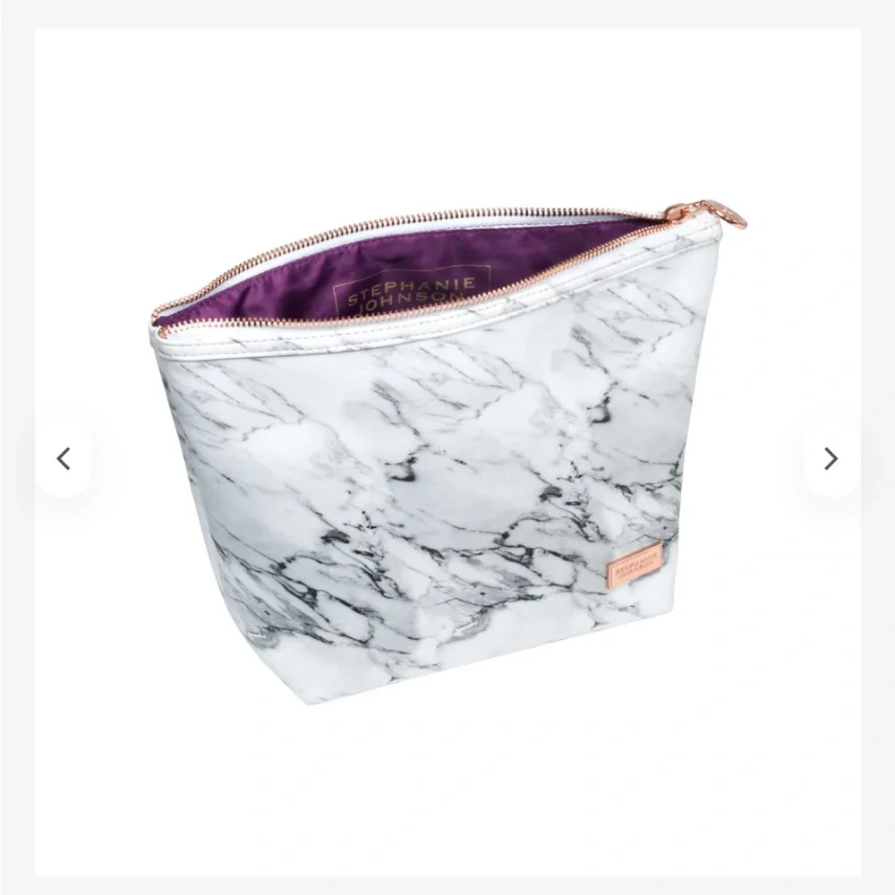Stephanie Johnson Carrara Laura Large Trapezoid Cosmetic Bag - Picture 2 of 12